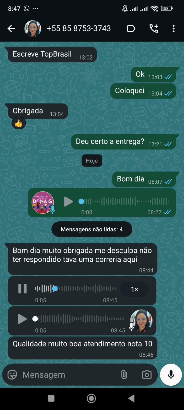 Depoimento cliente 2
